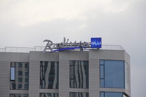 Гостиница «Radisson Blue». Крышная установка